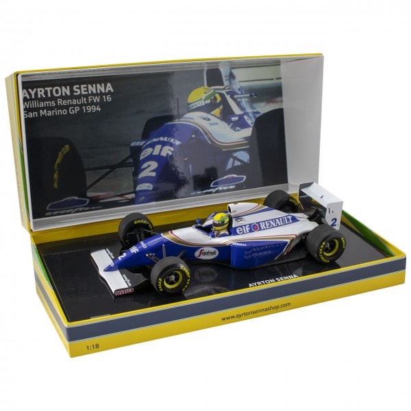 1:18 Williams FW16 Ayrton Senna San Marino 1994