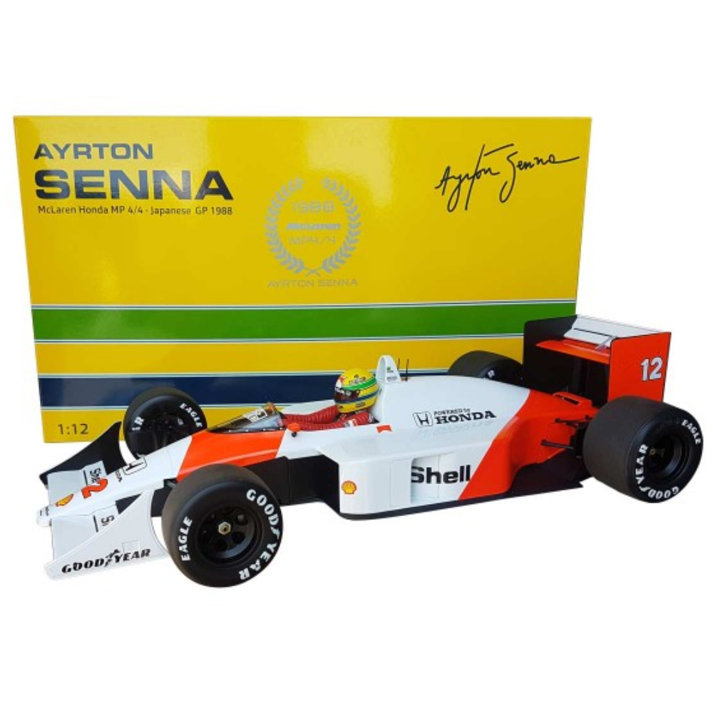 1:12 Ayrton Senna McLaren Honda MP4/4 - Japanese GP 1988