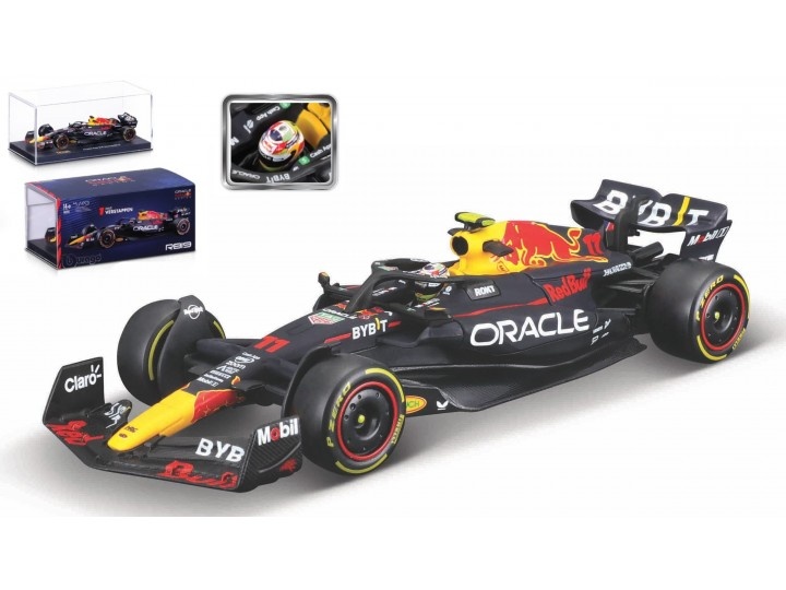 1:43 Red Bull Racing RB19 #11 Sergio Perez 2023 - Bburago Deluxe edition