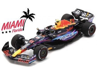 1:43 Red Bull RB19 Perez Miami 2023