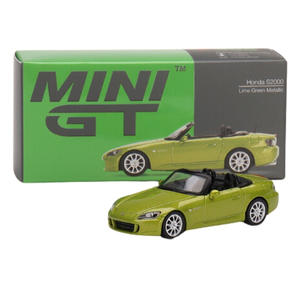1:64 Honda S2000 (AP2) lime green metallic - Mini GT