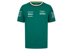 2024 Fernando Alonso Aston Martin F1 Team T-Shirt Green