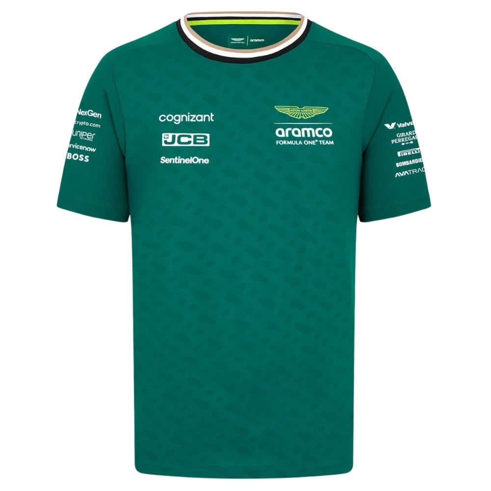 2024 Fernando Alonso Aston Martin F1 Team T-Shirt Green