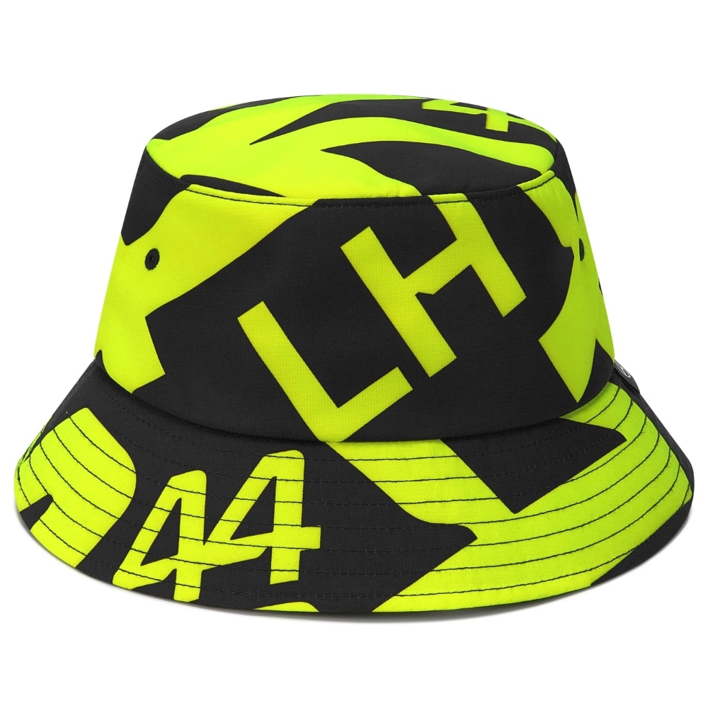 2024 Lewis Hamilton Mercedes AMG Petronas F1 Team Bucket Hat Neon