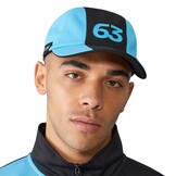 2024 George Russel Mercedes AMG Petronas F1 Team Driver Cap Blue / Black