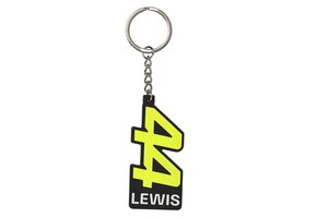 2024 L. Hamilton Mercedes F1 Keyring Neon