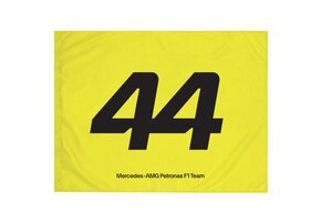2024 L. Hamilton Mercedes F1 Vlag Neon