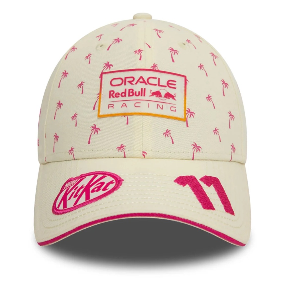 2024 Sergio Perez Red Bull Racing Miami Race Special Off White 9FORTY Adjustable Cap