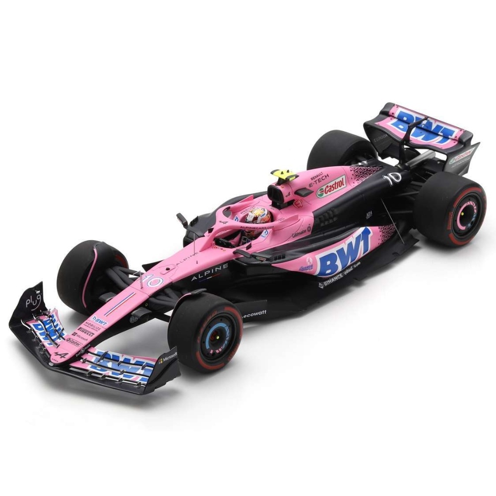 1:18 BWT Alpine F1 Team Pierre Gasly #10 A523 9th Bahrain GP 2023 - Spark