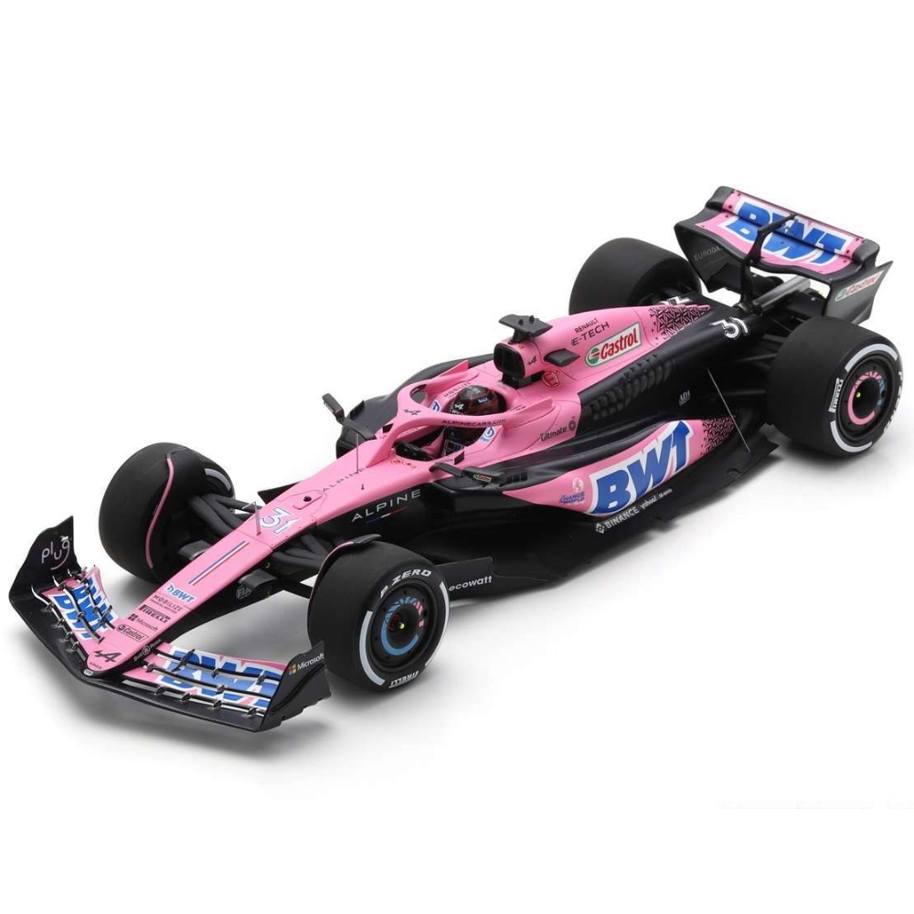 1:18 BWT Alpine F1 Team Esteban Ocon #31 A523 8th Saudi Arabian GP 2023 - Spark
