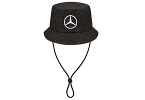 2024 Mercedes F1 Bucket Hat Black