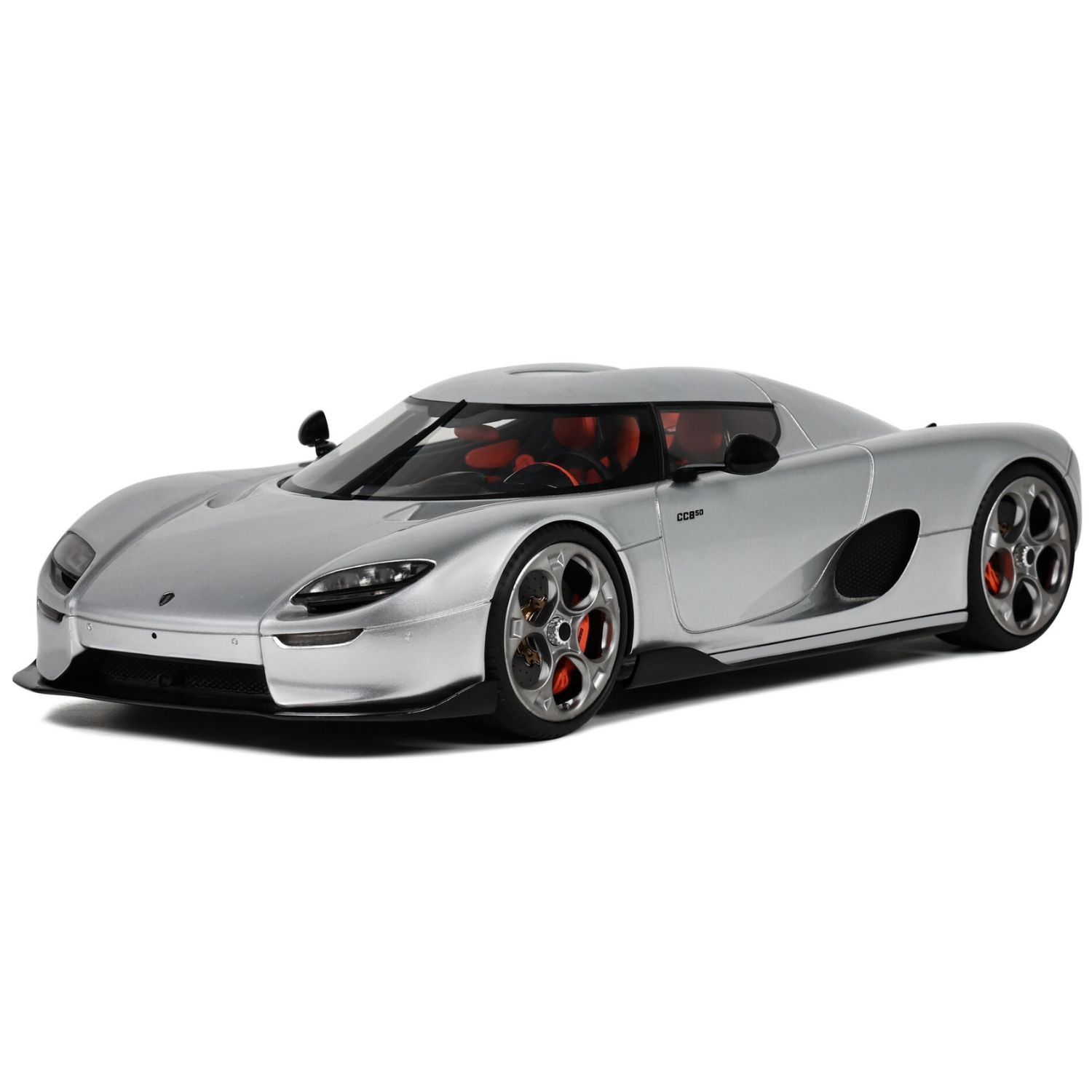 1:18 Koenigsegg CC850 Moon Silver GT452 GT Spirit