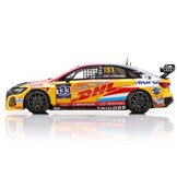 Audi RS3 LMS TCR #133 TOM CORONEL WINNER FIA MOTORSPORT GAMES TOURING CAR CUP PAUL RICARD 2022 yellow-red-black SPARK Scale Model