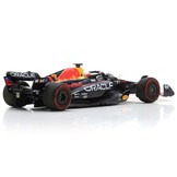 Red Bull Racing RB19 #1 Max Verstappen Winner Spanish GP 2023 40th Career win Dark Blue-Red-Yellow Spark Scale Model