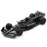 1:43 Mercedes-AMG Petronas Formula One Team F1 W14 E Performance #63 George Russell 3rd Spanish GP 2023 Black-turquoise SPARK Scale Model