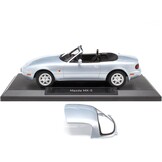 1:18 Mazda MX-5 1989 silver NOREV Scale Model