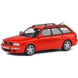 1:43 Audi RS 2 Avant 1995 red Solido Scale model