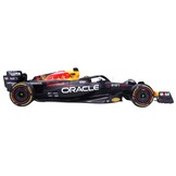1:18 Red Bull RB19 #1 Max Verstappen "Abu Dhabi" GP 2023 - Last Race Special WC Helmet Dark Blue-Red-Yellow Bburago Scale Model