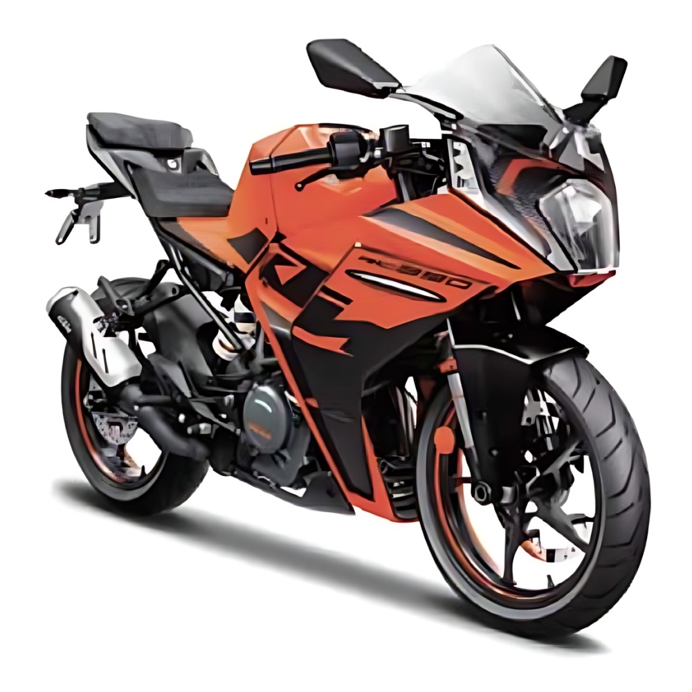 1:18 KTM RC 390 orange-black Maisto Scale Model