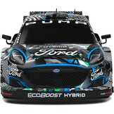 1:18 Ford Puma WRC Rally 1 Hybrid Black Goodwood Festival of Speed 2021 zwart-wit-blauw Solido Schaalmodel