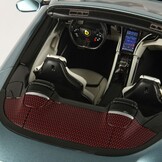 1:18 Ferrari Roma Spider Silber Metallic BBR Maßstabmodell