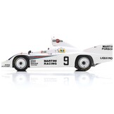 1:18 Porsche 908/80 #9 Ickx/jost 2nd 24h Le Mans 1980 With Acrylic Cover white-red-blue Spark Scale Model