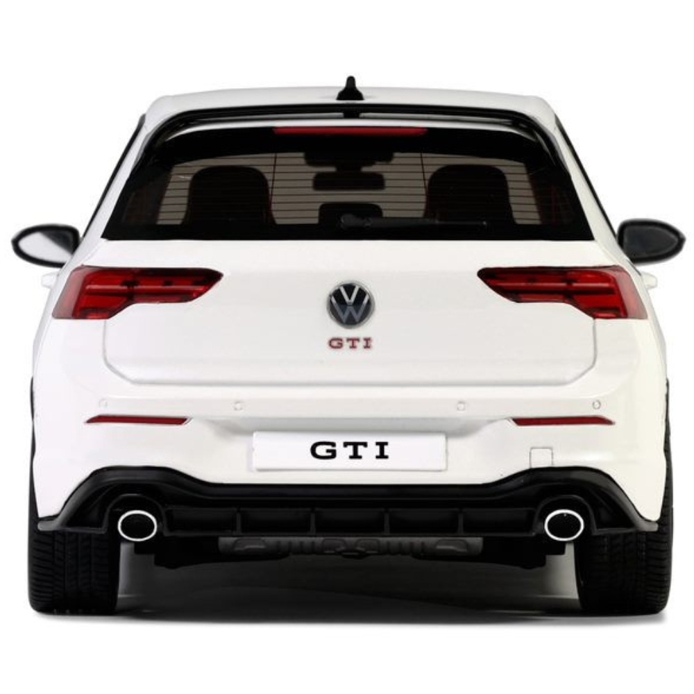 1:18 Volkswagen Golf VIII GTI 2021 wit Ottomobile Schaalmodel