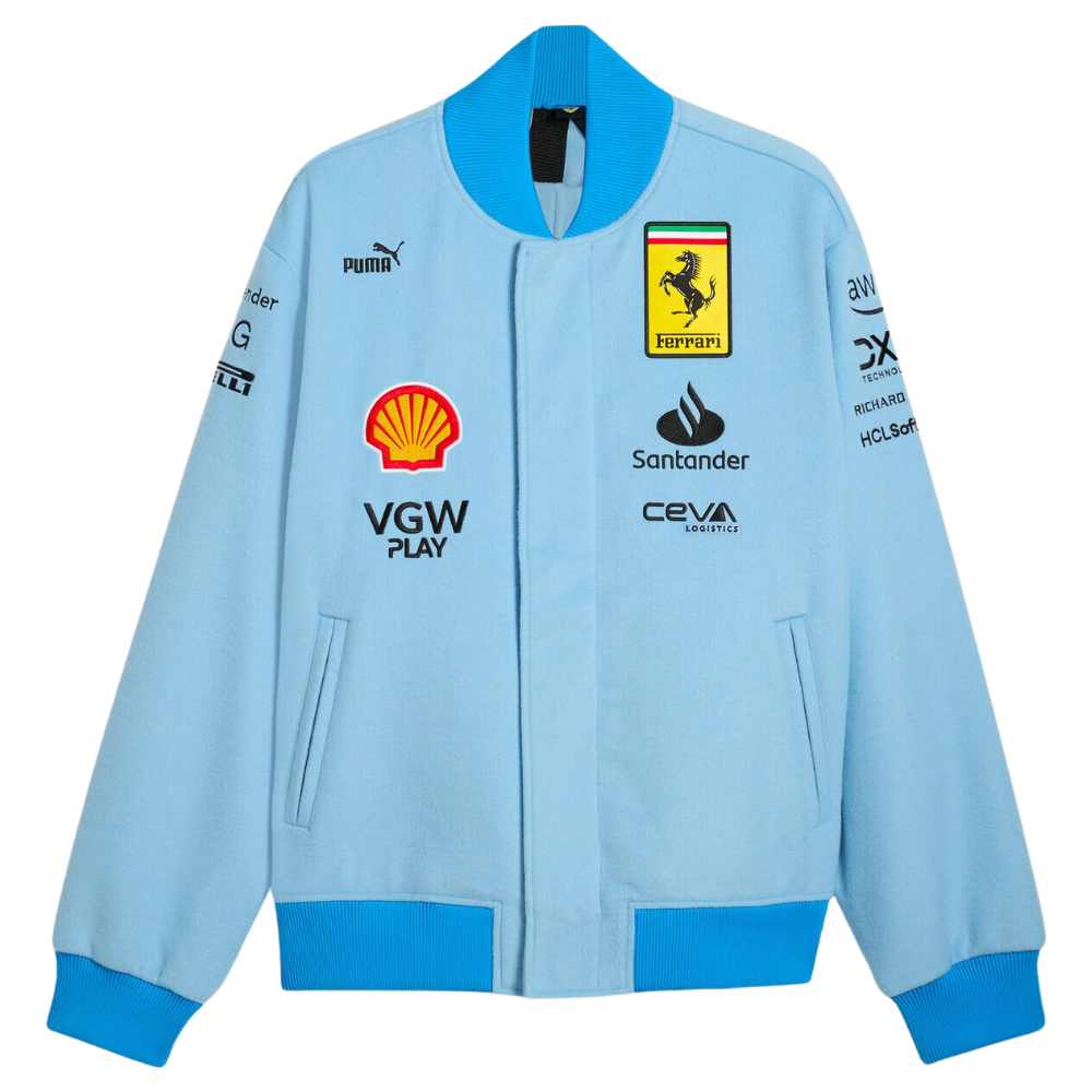 2024 Ferrari Miami GP Team Varsity Jacket