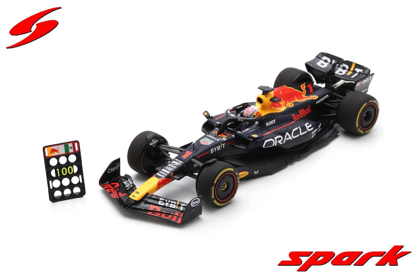 1:43 Oracle Red Bull Racing RB19, M. Verstappen 'Winner Grand Prix Canada 2023' Red Bull Racing 100th Victory