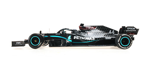 1:18 Mercedes AMG W11, L. Hamilton 'Winner British GP 2020, Flat tyre'