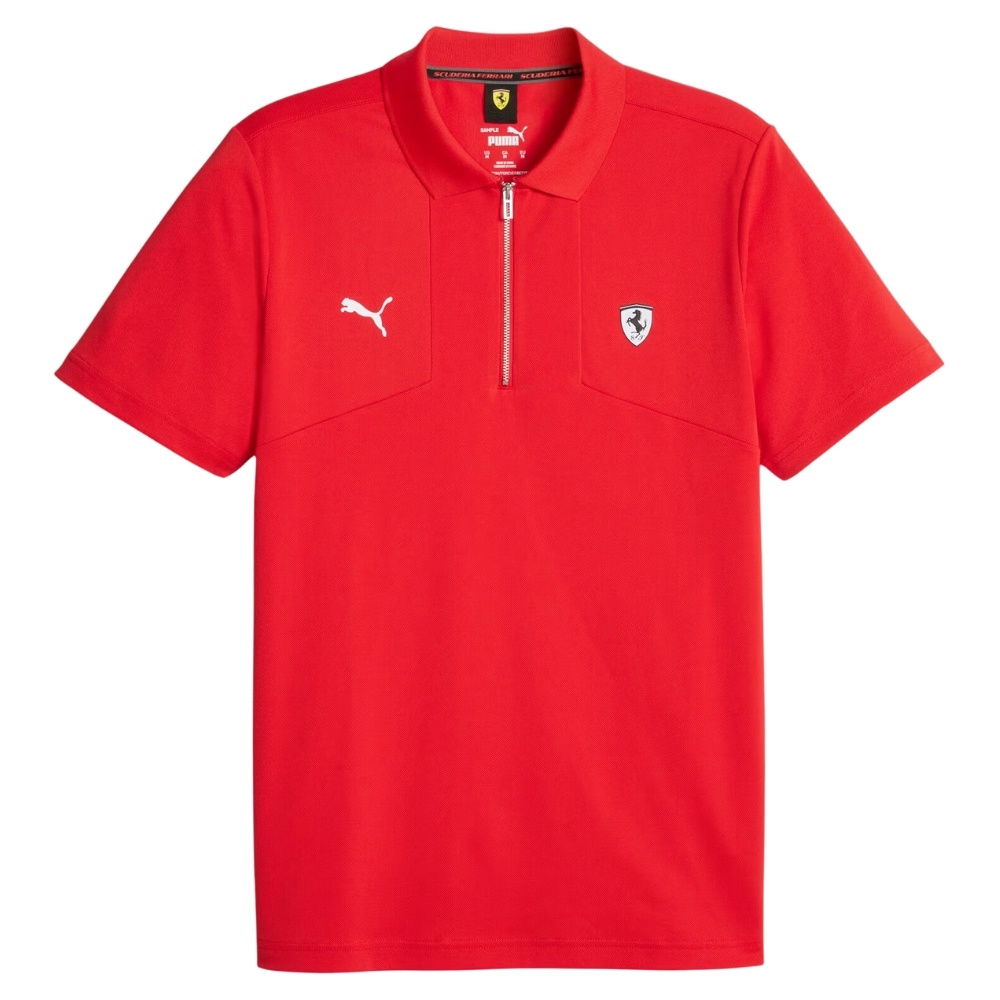 Ferrari Style Polo Puma Rood