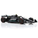 1:43 Mercedes-AMG Petronas Formula One Team F1 W14 E Performance #44 Lewis Hamilton 3rd British GP 2023 Black-turquoise Spark Scale Model