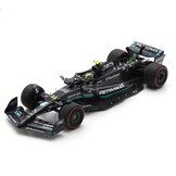 1:43 Mercedes-AMG Petronas Formula One Team F1 W14 E Performance #44 Lewis Hamilton 3rd British GP 2023 Black-turquoise Spark Scale Model