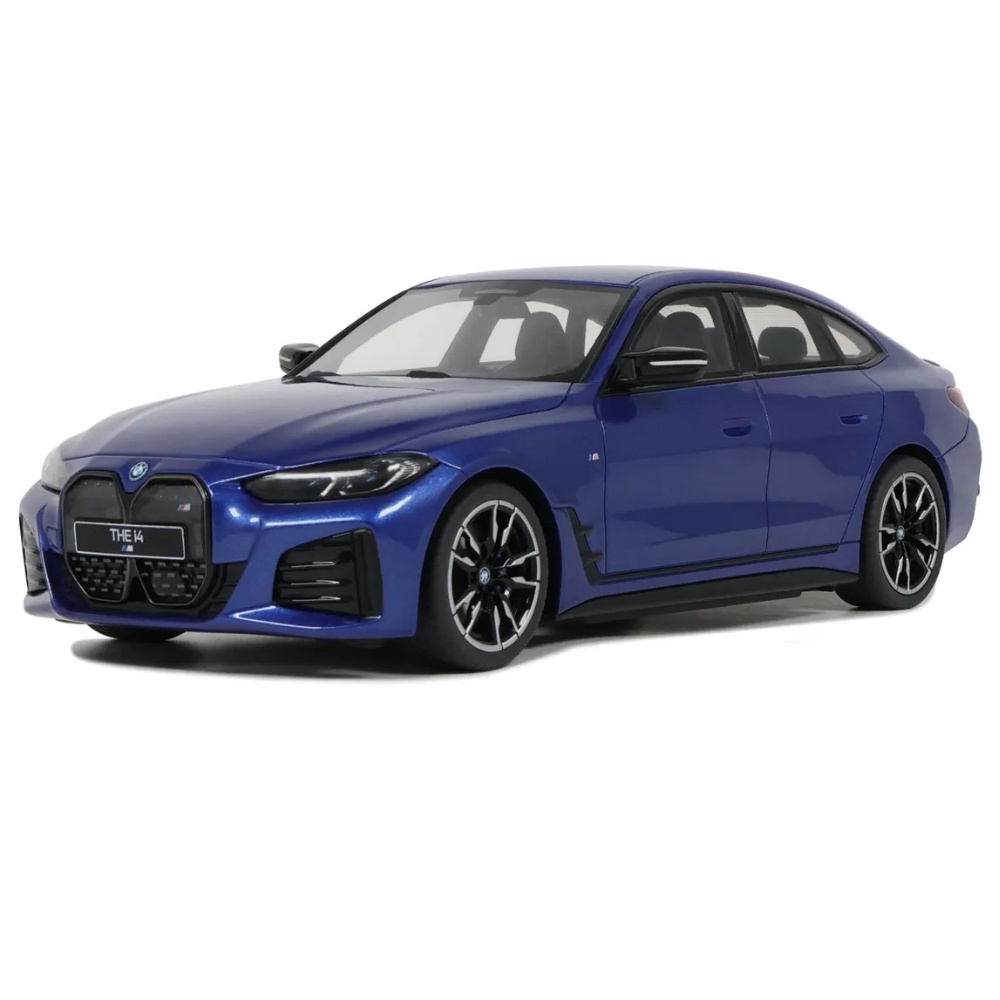 1:18 Bmw I4 M50 2021 blauw Ottomobile Schaalmodel