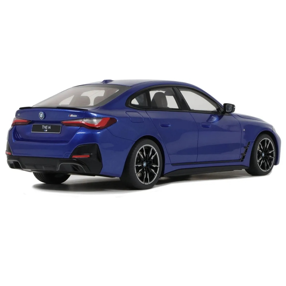 1:18 Bmw I4 M50 2021 blauw Ottomobile Schaalmodel
