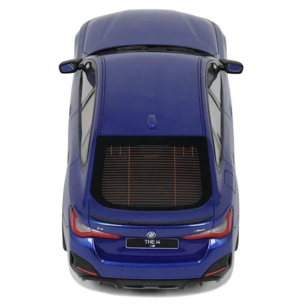 1:18 Bmw I4 M50 2021 blauw Ottomobile Schaalmodel
