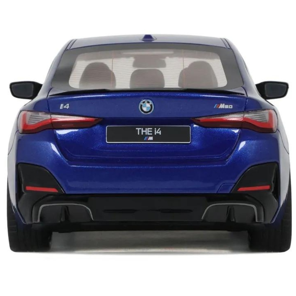1:18 Bmw I4 M50 2021 blauw Ottomobile Schaalmodel