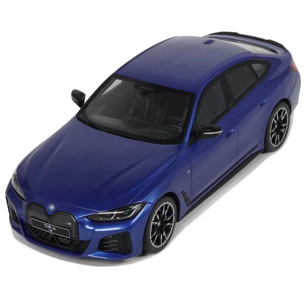 1:18 Bmw I4 M50 2021 blauw Ottomobile Schaalmodel