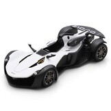 1:43 Bac Mono R weiß-schwarz Schuco Modellauto