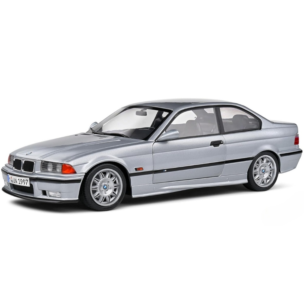 1:18 Bmw M3 (e36) Coupe1990 Silver Solido Scale Model - Pole Position