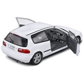 1:18 Honda Civic (eg6) 1991 white Solido Scale Model