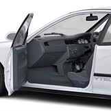 1:18 Honda Civic (eg6) 1991 white Solido Scale Model