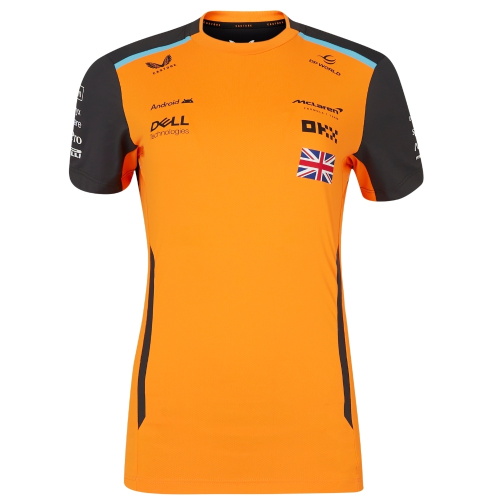 2024 McLaren L. Norris Kurzarm-T-Shirt für Damen