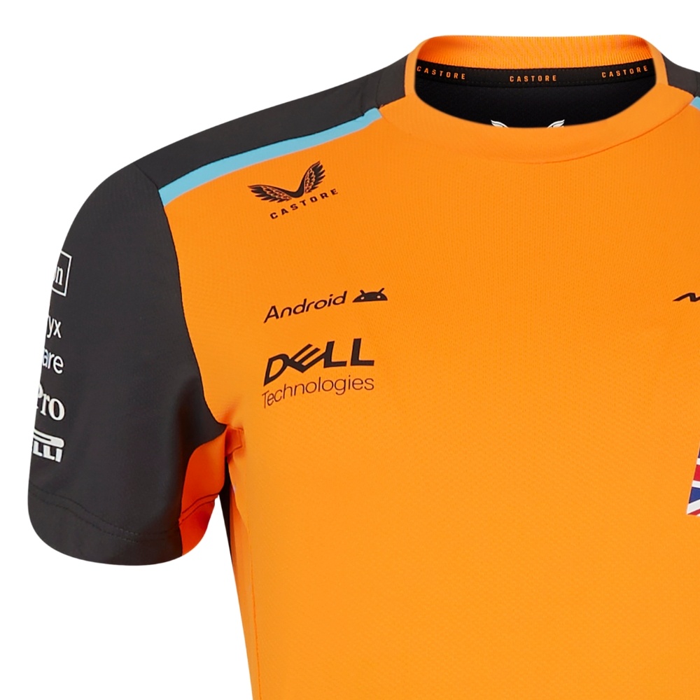 2024 McLaren L. Norris Kurzarm-T-Shirt für Damen