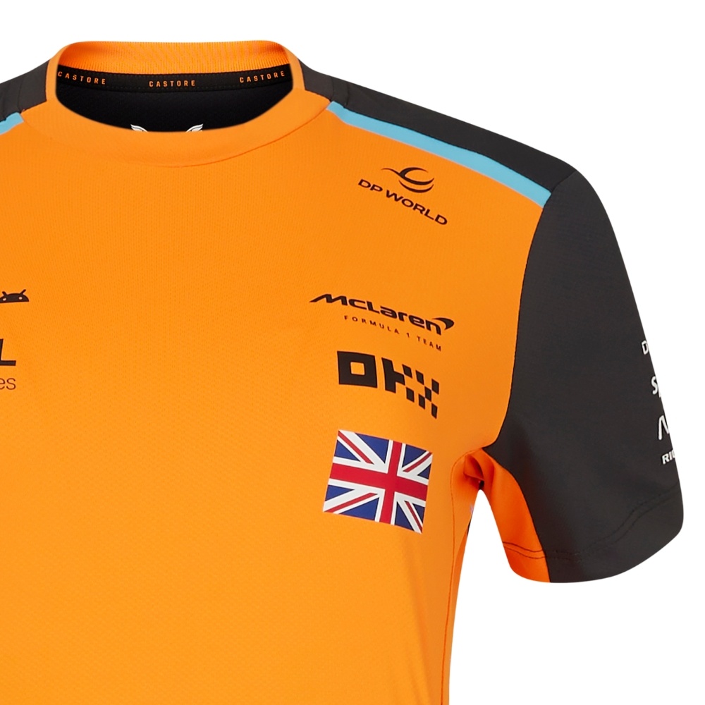 2024 McLaren L. Norris Kurzarm-T-Shirt für Damen