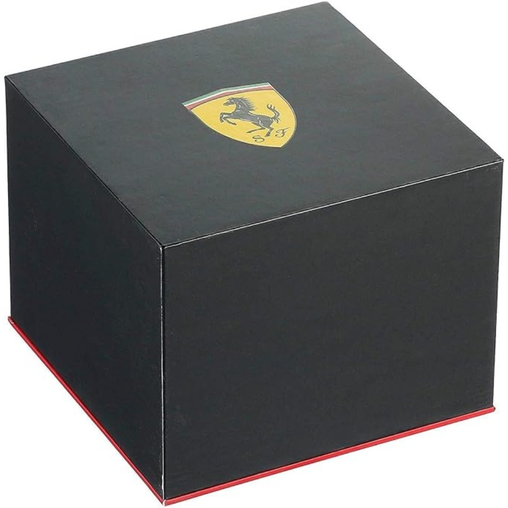Scuderia Ferrari Horloge Pilota Evo Quartz Blue Leather 44MM