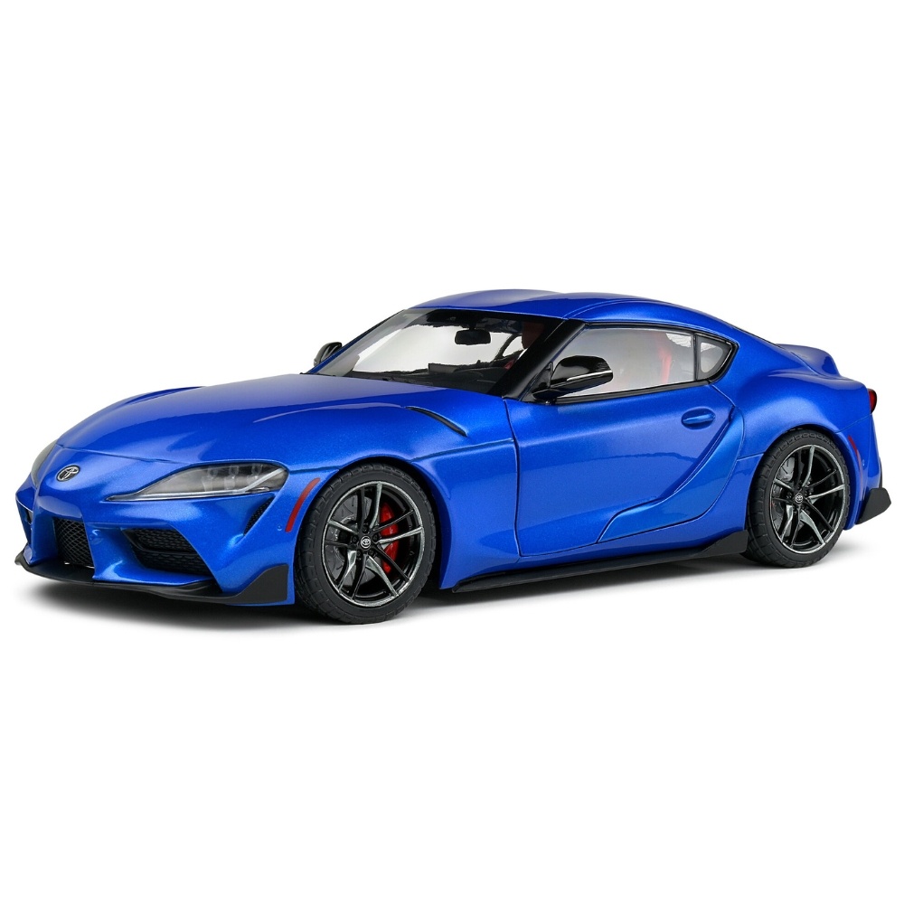 1:18 Toyota GR Supra 2021 blue Solido Scale Model