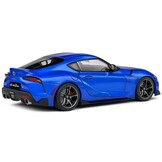 1:18 Toyota GR Supra 2021 blau Solido Modellauto