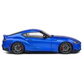 1:18 Toyota GR Supra 2021 blue Solido Scale Model