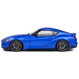 1:18 Toyota GR Supra 2021 blue Solido Scale Model